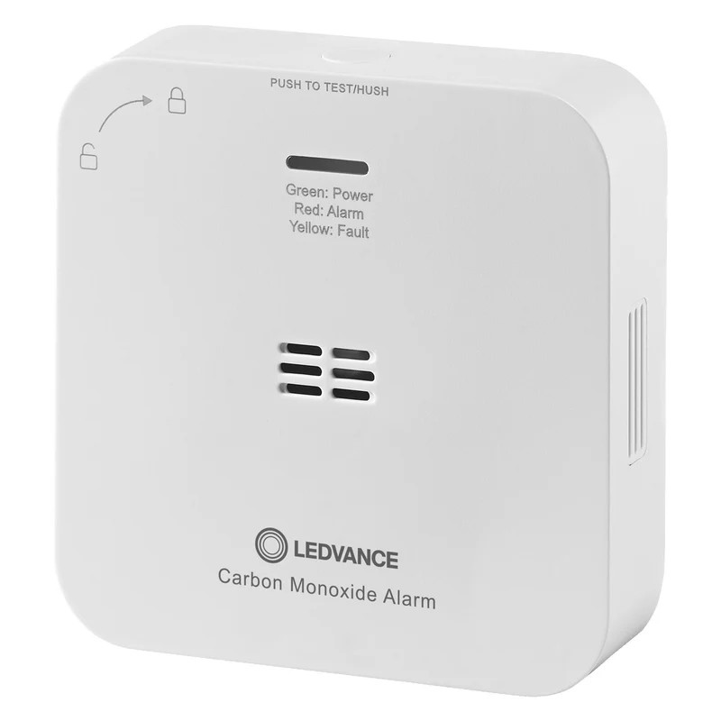 LEDVANCE Wifi SMART+ Rilevatore di monossido di carbonio CO, Bianco