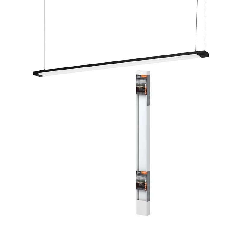 LEDVANCE OFFICE LINE SLAB Lampada a sospensione, 1,2m, 40W, 4000K, Nero