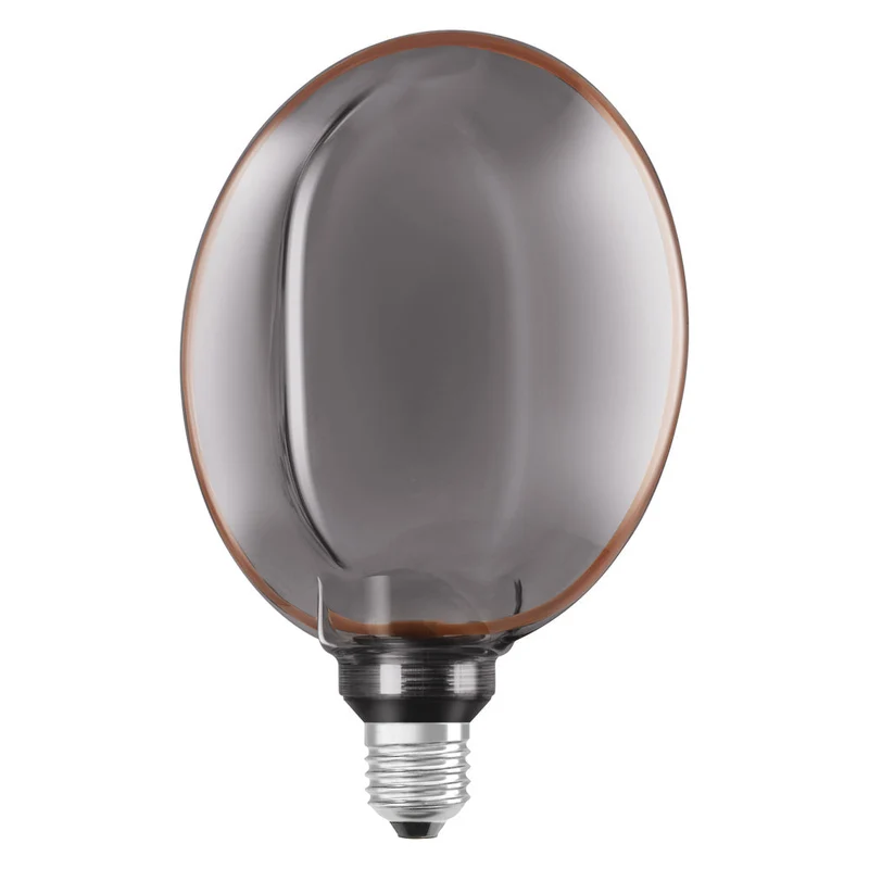 OSRAM VINTAGE 1906® LED Lampada LED CLASSIC GLOBE183 O - Forma FILAMENTO 4W 818 Fumè E27, 110 lm, 1800 K, Comfort bianco caldo