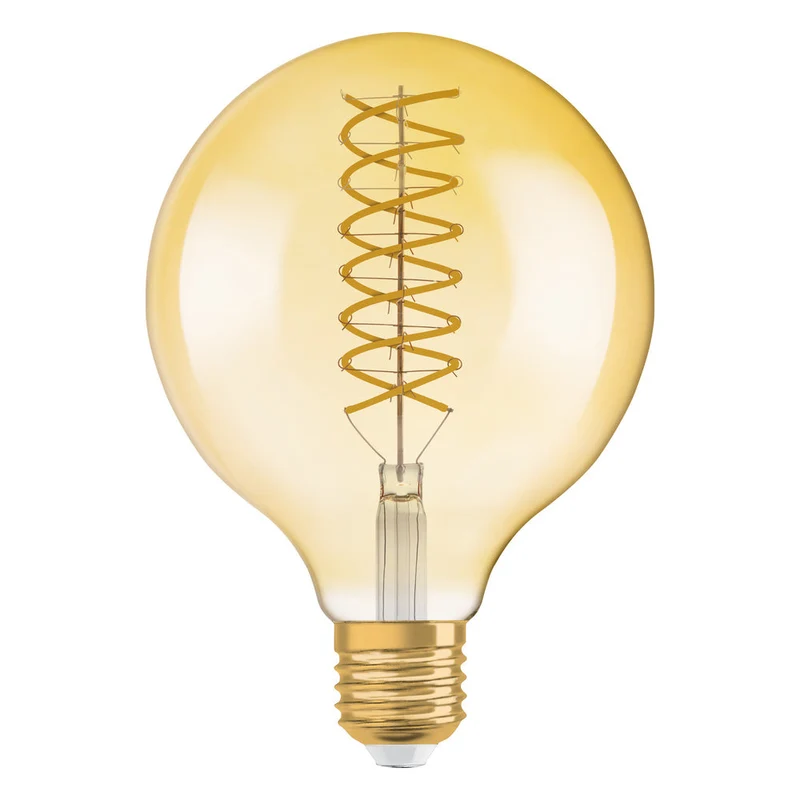 OSRAM VINTAGE 1906® Lampada LED LED CLASSIC Globe Dimmable 8.8W 824 Oro E27, 806 lm, 2400 K, Comfort bianco caldo