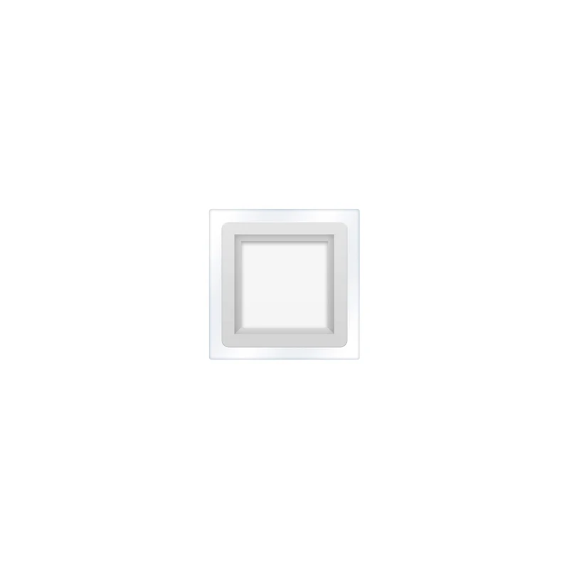 Faretto Led da Incasso 6W Quadrato P-75E