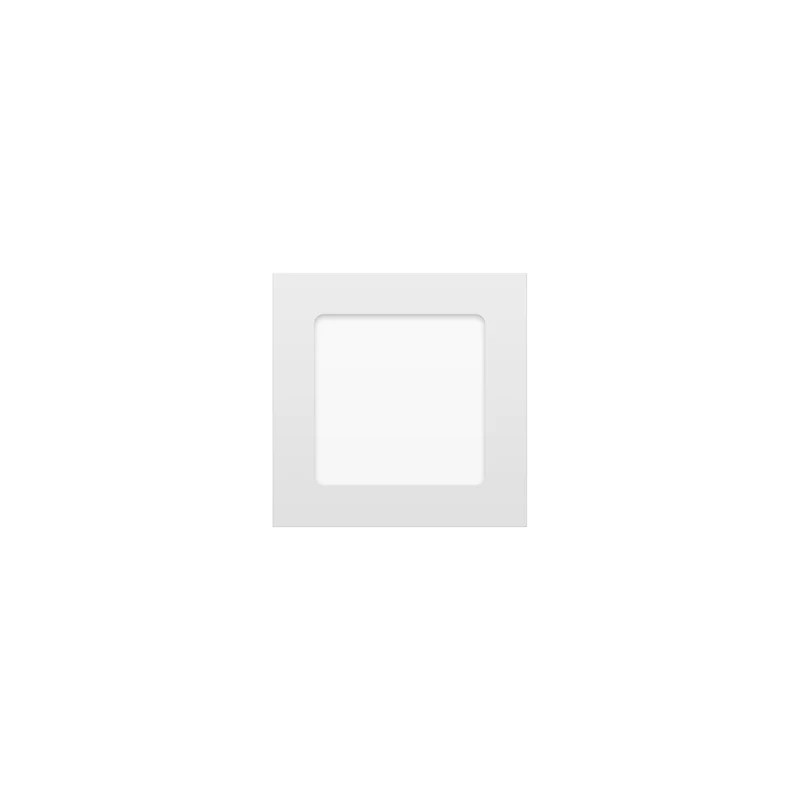 Faretto Led da Incasso 6W Quadrato Slim P-105A