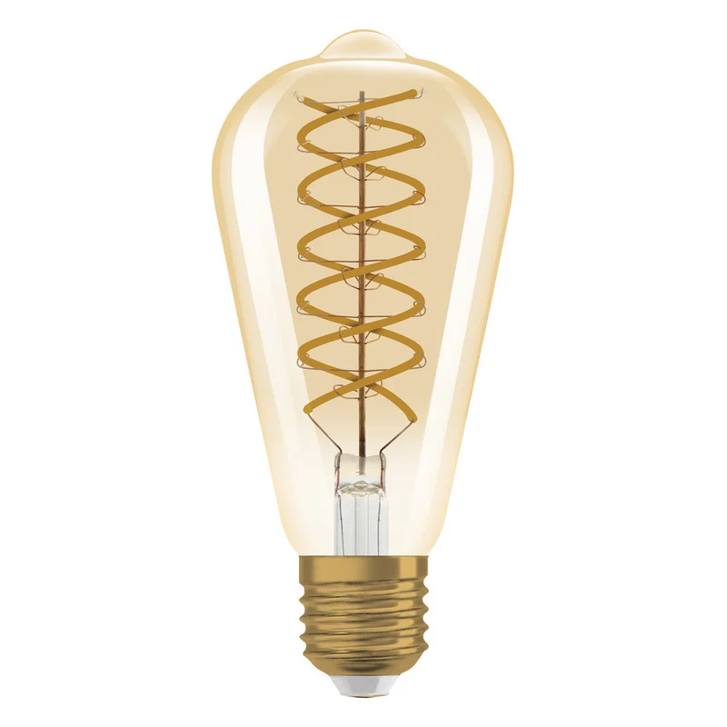 OSRAM VINTAGE 1906® Lampada LED LED CLASSIC EDISON DIM 8.8W 824 Oro E27, 806 lm, 2400 K, Comfort bianco caldo