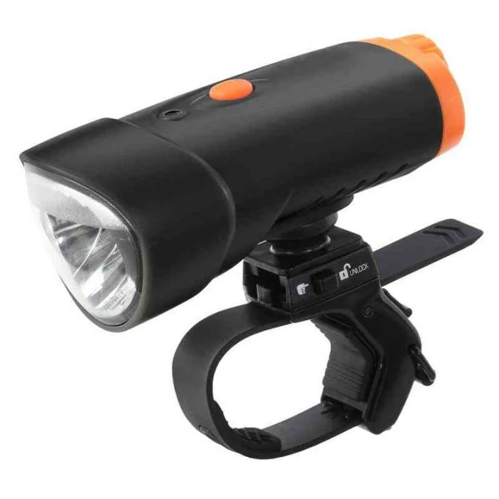 Torcia LED per Bicicletta Lampeggiante CFG Nera 120lm – EL053
