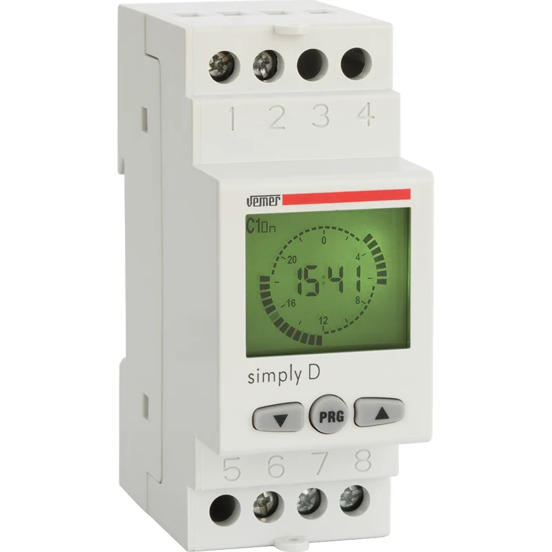 Interruttore Orario Digitale Giornaliero Vemer Simply D – VE512000