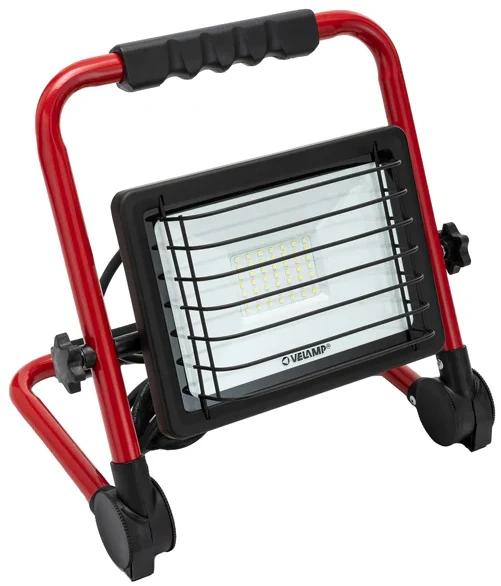 Proiettore LED da Cantiere Velamp Waingro 50W IP65 con Staffa e Griglia – IS766