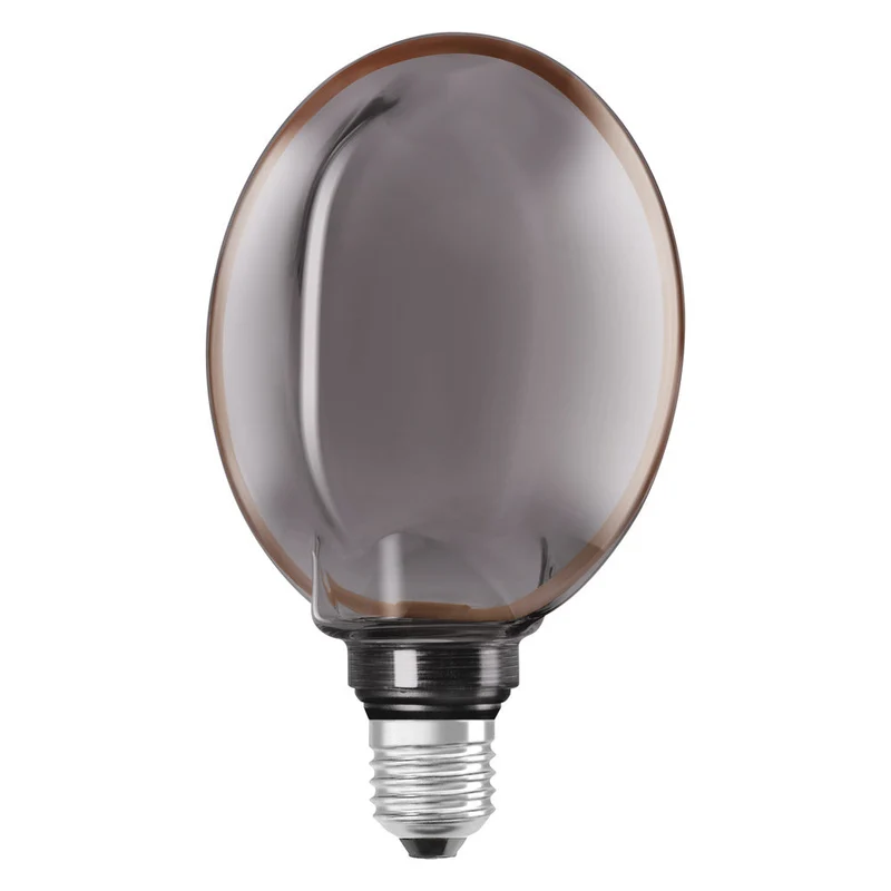 OSRAM VINTAGE 1906® LED Lampada LED CLASSIC GLOBE130 O - Forma FILAMENTO 4W 818 Fumè E27, 110 lm, 1800 K, Comfort bianco caldo