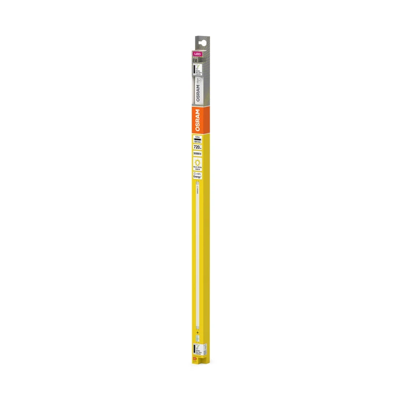 OSRAM LED tubo TUBE T8 EM PLASTICA 60cm 6.6W 830, 720 lm, 3000 K, bianco caldo