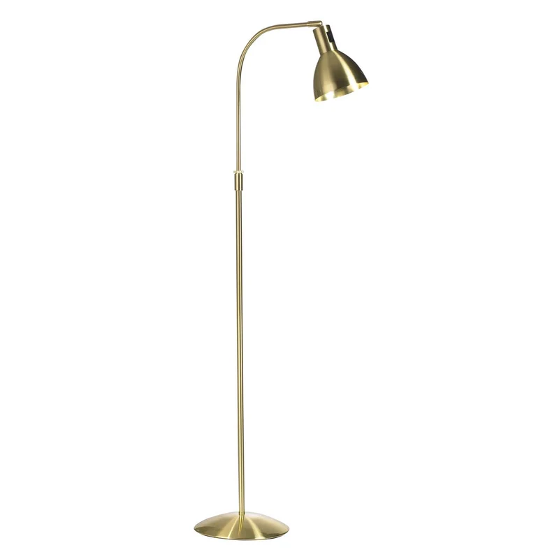 ANGORA - Lampadaire en métal et laiton, style contemporain