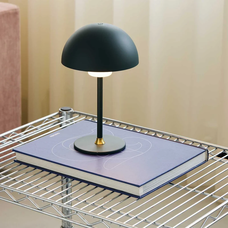 MOON LIGHT - Lampe sans fil LED en métal, style contemporain