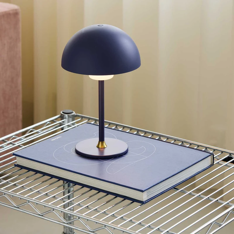 MOON LIGHT - Lampe sans fil LED en métal, style contemporain