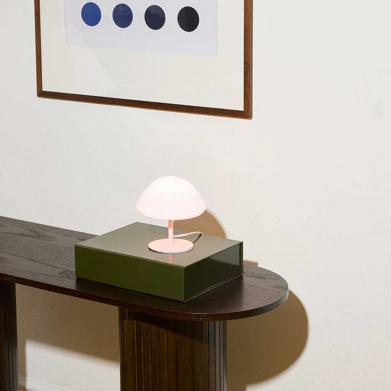 Candy Mini Mush - Lampe à poser en verre, style éclectique