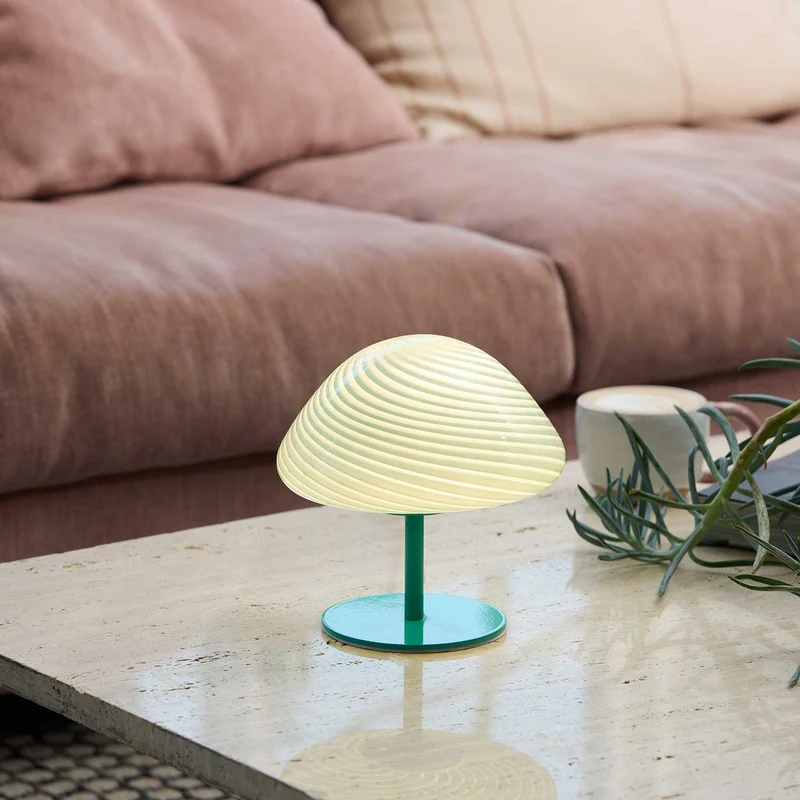Candy Mini Mush - Lampe à poser en verre, style éclectique