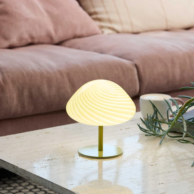 Candy Mini Mush - Lampe à poser en verre, style éclectique