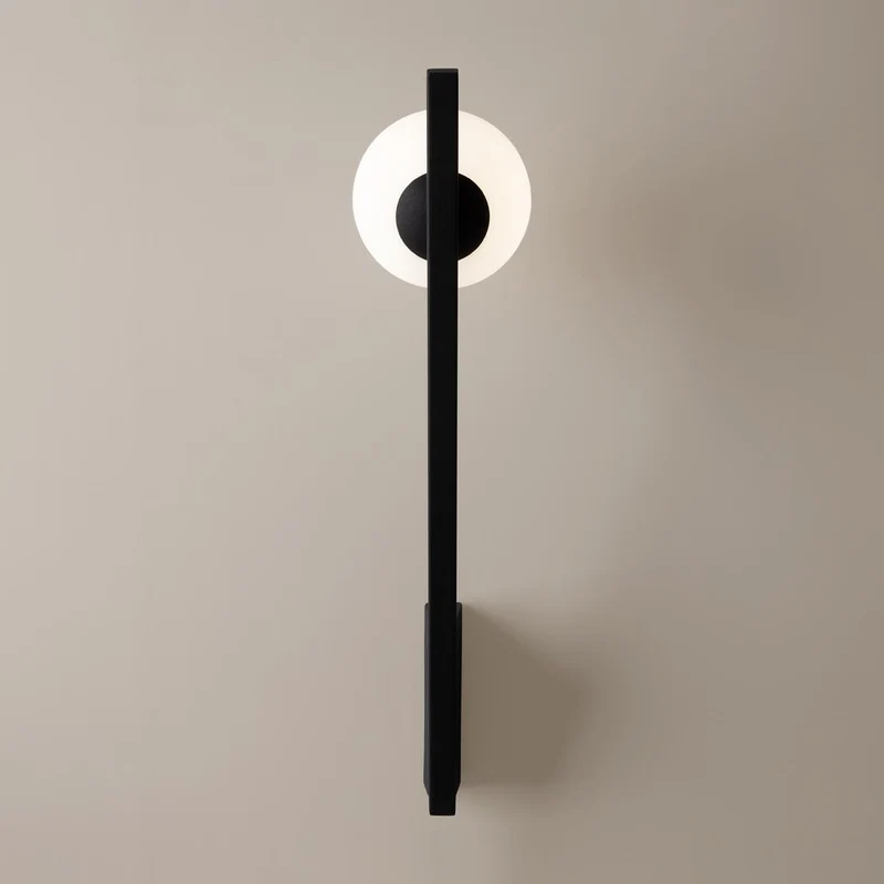 Kazimir - Applique murale inclinée en métal, style contemporain