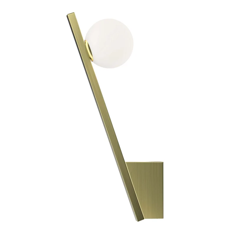 Kazimir - Applique murale inclinée en métal, style contemporain