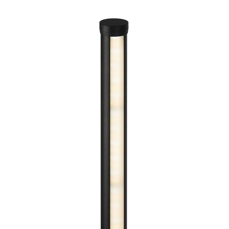 Flow - Lampadaire LED tubulaire en aluminium, style minimaliste