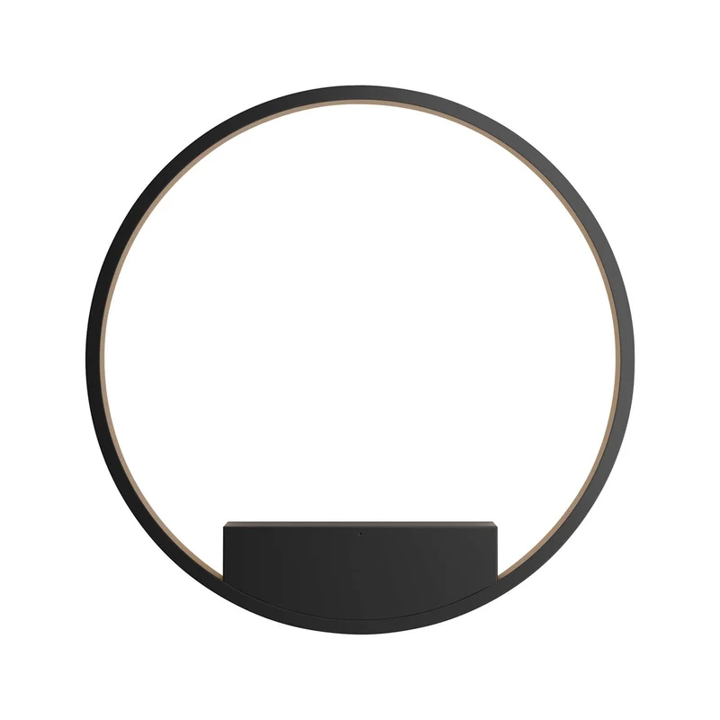 Rim - Applique murale LED à anneau dimmable en aluminium et acrylique, style contemporain