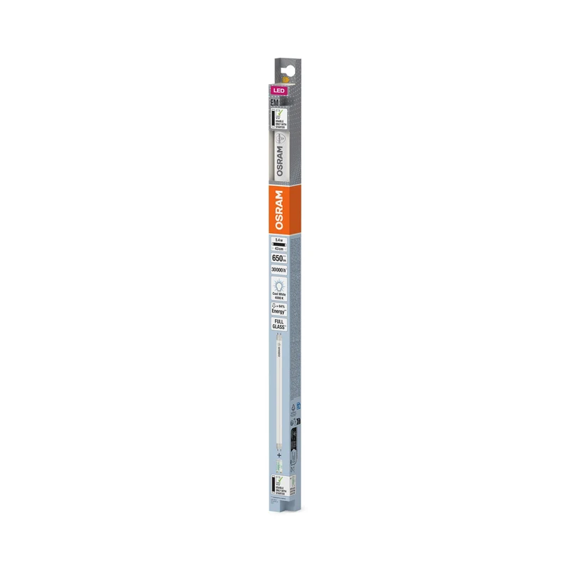 OSRAM LED Tubo TUBE T8 EM 43,8cm 5.4W 840, 650 lm, 4000 K, Bianco freddo