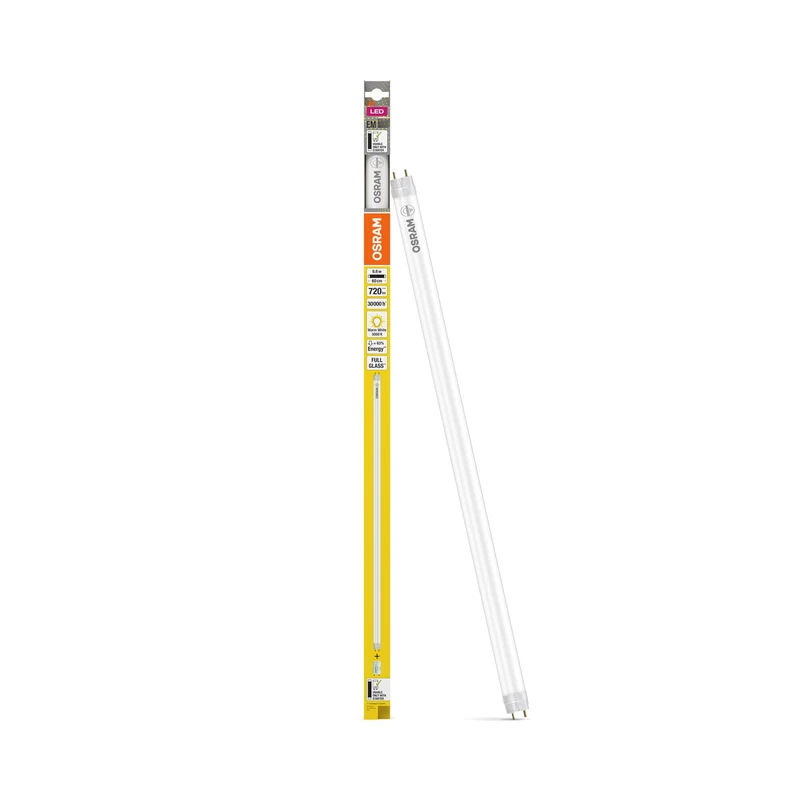 OSRAM LED tubo TUBE T8 EM 60cm 6.6W 830, 720 lm, 3000 K, bianco caldo