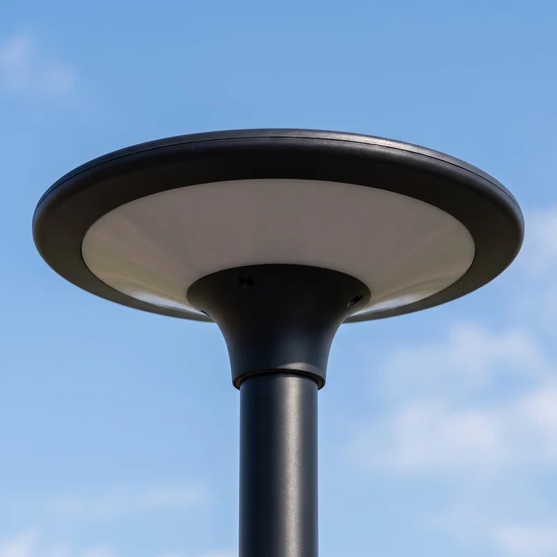 Testa Palo Lampione LED Solare Arteleta 20W Switch CCT IP65 – SJT2040