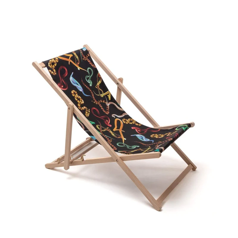 Sedia a Sdraio Seletti Deck Chair Snakes – 16681