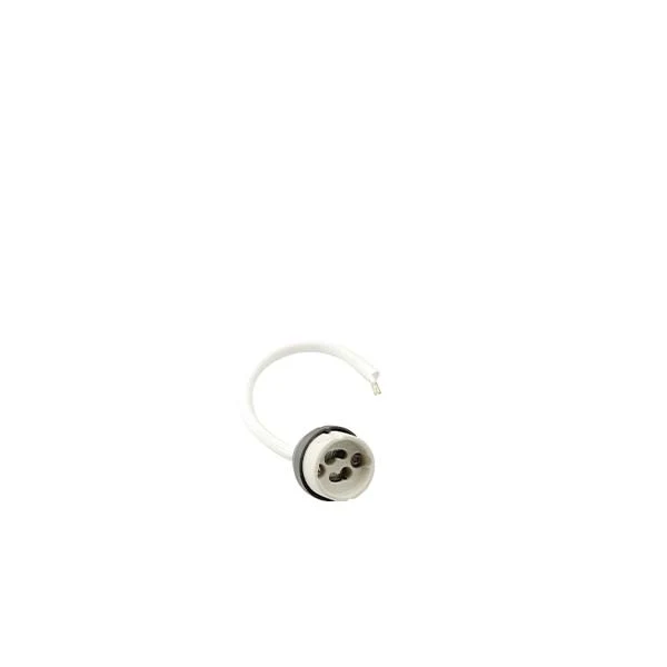 Portalampada GU10 FAI con Protezione Antistrappo 15cm – 1140/AS
