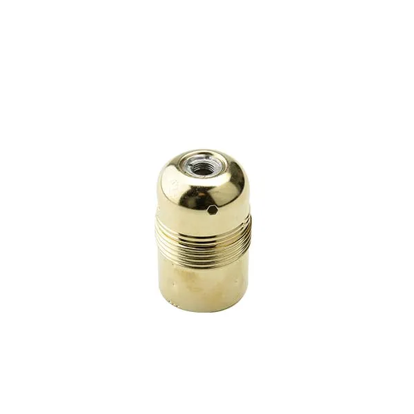 Portalampada E27 in Metallo Cromato o Ottone
