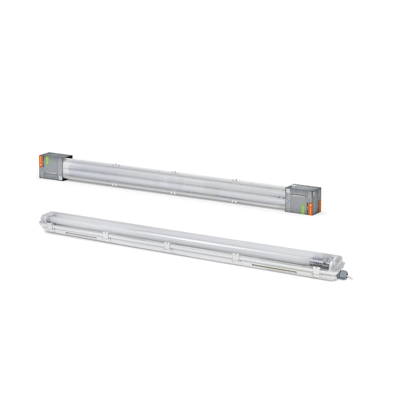 LEDVANCE SUBMARINE Lampada per ambienti umidi PCR 120 2 X 13.5W 840 G13 T8, 3100 lm, 4000 K, Bianco freddo