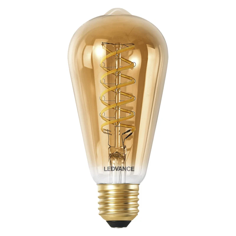 LEDVANCE SMART+ Lampadina LED Filamento Edison Wifi E27 8W 600 lm, 2200…5000 K, Bianco Regolabile