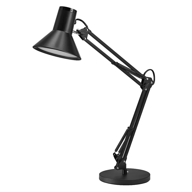 LEDVANCE OFFICE LINE Lampada da scrivania Retro 9W 830 Dimmabile Nera, 393 lm, 3000 K, Bianco caldo