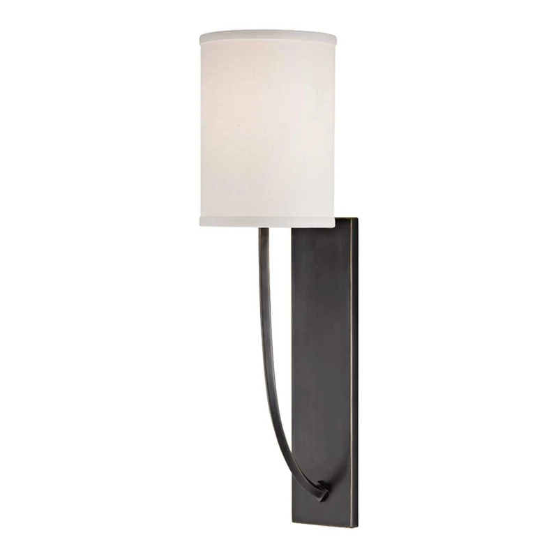 Colton - Applique murale en laiton, bronze ou acier, style Art déco