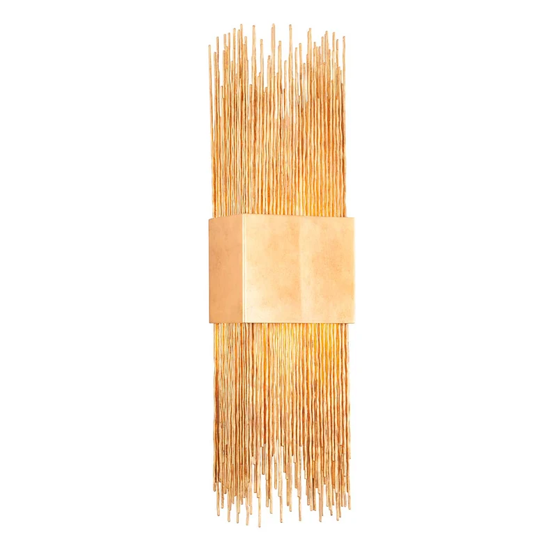 Sabine - Applique murale en acier, style art déco, H 71 cm