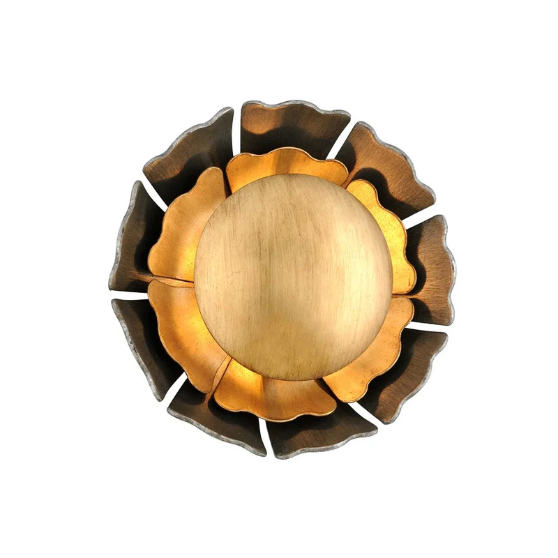 Magic Garden - Applique murale en bronze, style ethnique, Ø 19 cm