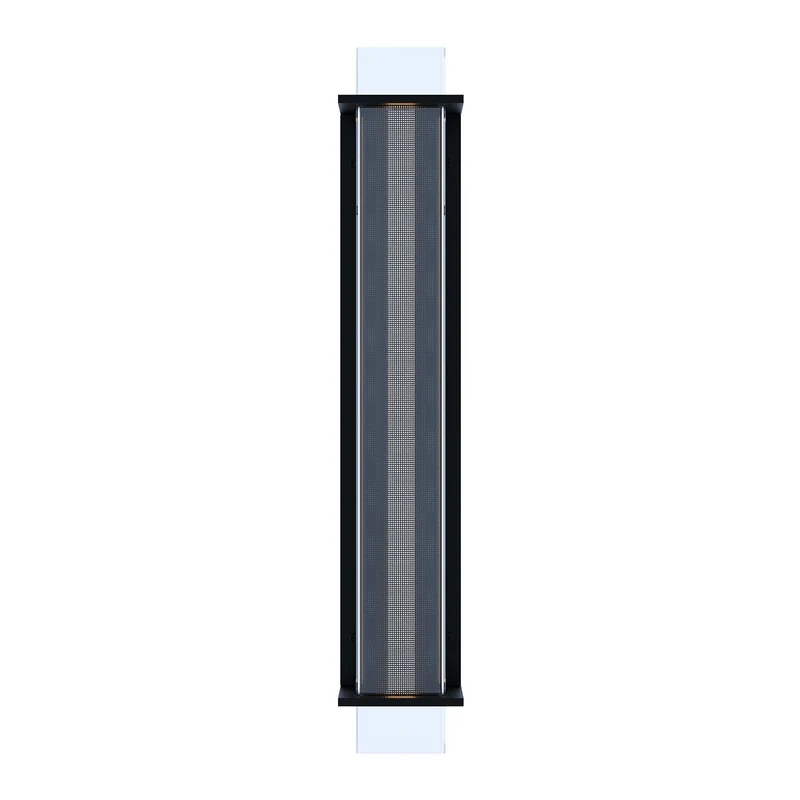 QUADRATUBE W3 - Applique murale LED en acier et plexiglas, style contemporain