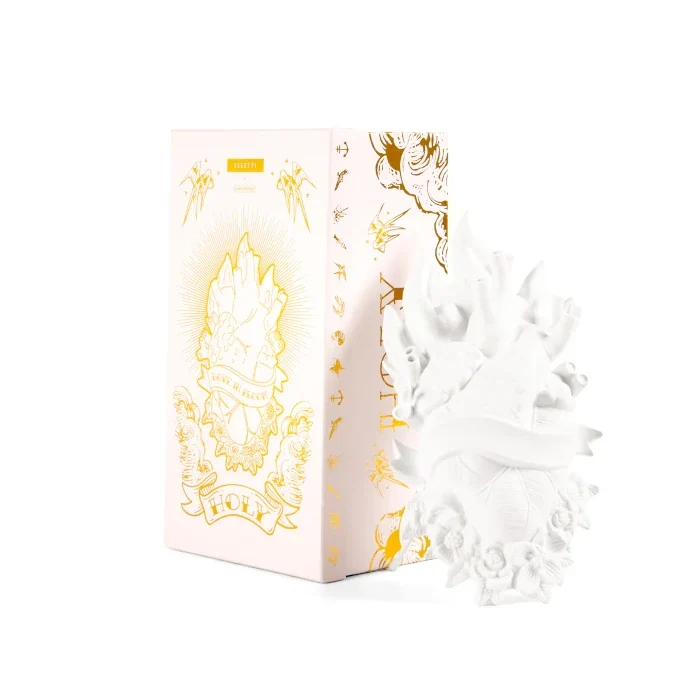 Vaso a Forma di Cuore Holy Love in Bloom