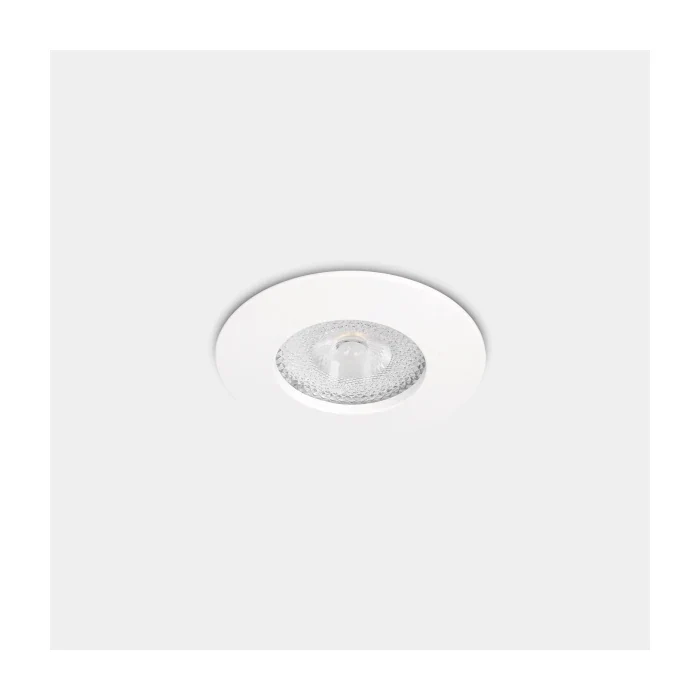 Faretto da Incasso LED Leds-C4 Lite Flat Fix Ø70 8,5W IP65 Bianco/Nero