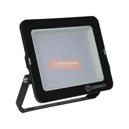 Proiettore LED Compatto da Esterno Ledvance 135W 13500lm 4000K IP65 Nero – FLCOMP135840B
