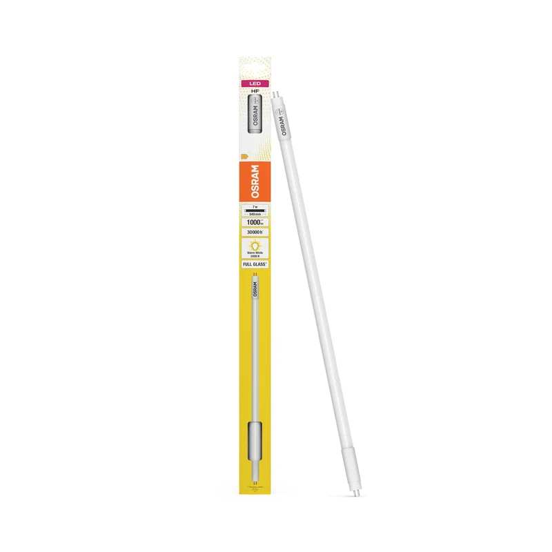 OSRAM LED Tubo T5 HF 549 mm 7W 830, 900 lm, 3000 K, Bianco caldo