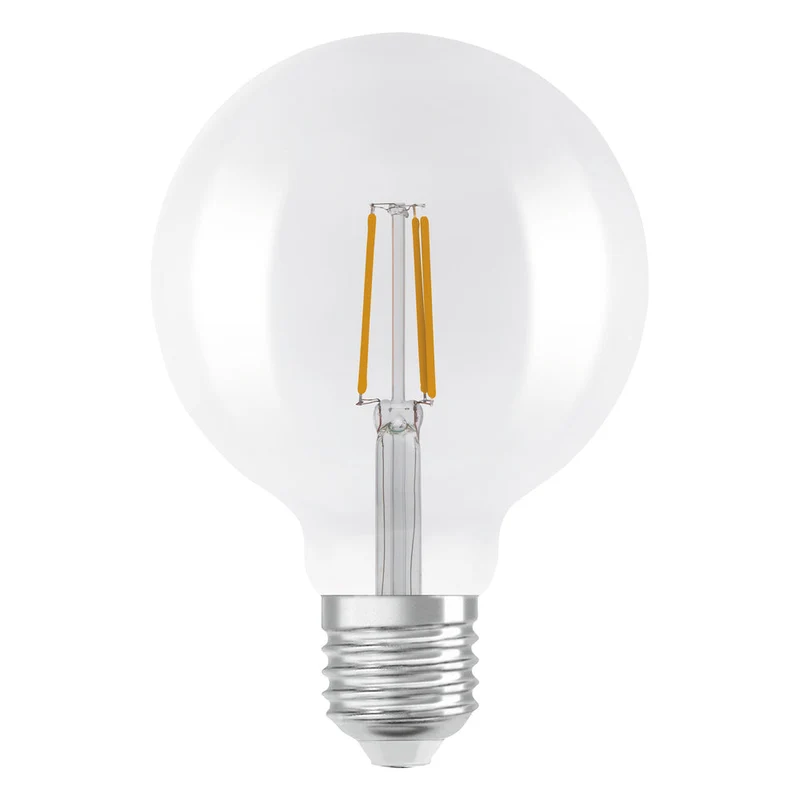 OSRAM LED Lampada LED SUPERSTAR CLASSIC GLOBE GLOWdim 7W 822…827 E27, 806 lm, 2200…2700 K, Bianco Caldo Regolabile