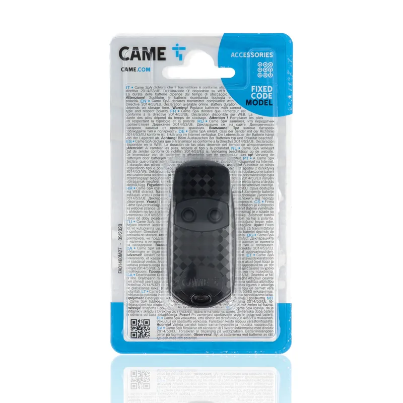 CAME TOP-432EE - Telecomando a due canali per cancelli automatici