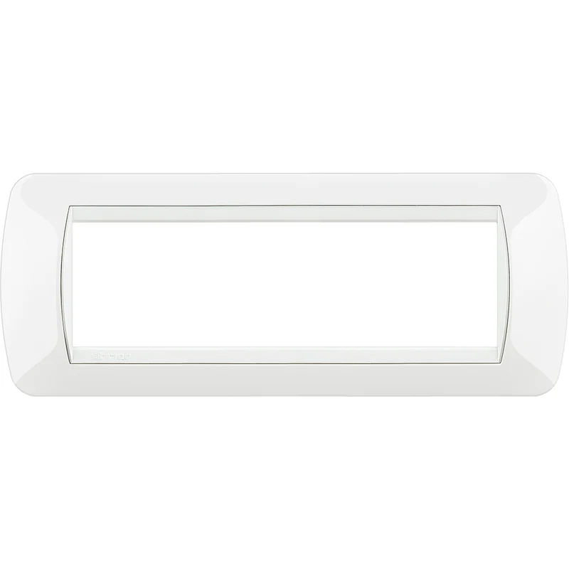 BTICINO L4807BI - Placca Living International 7 Moduli Bianco