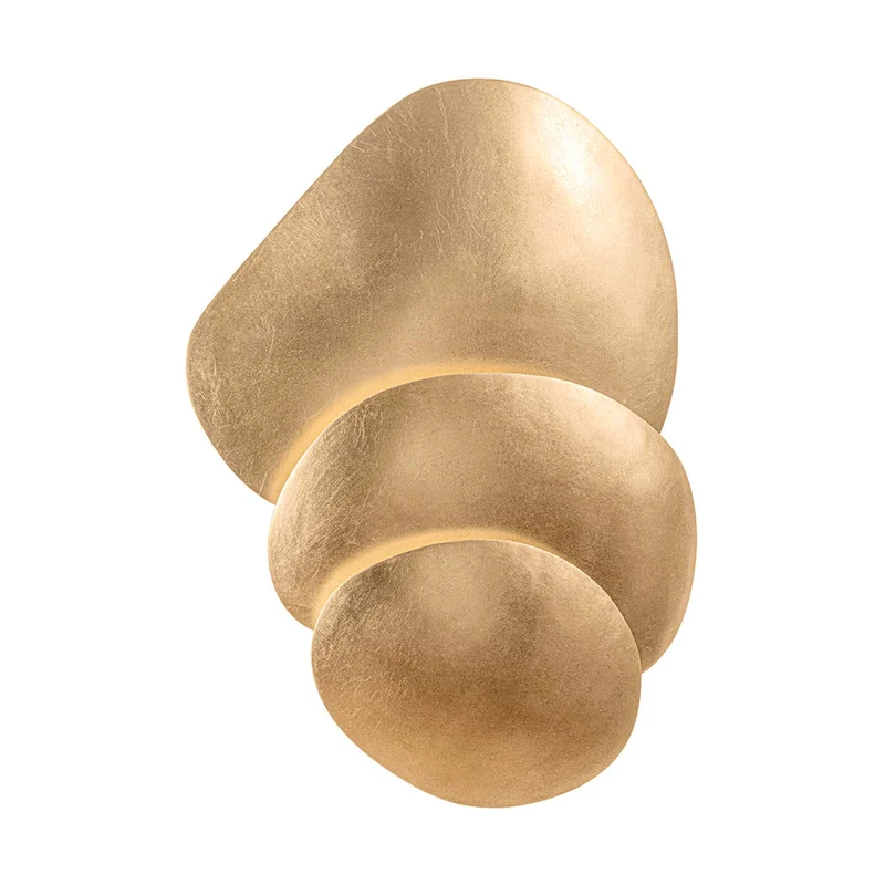 AKEMI - Applique murale en acier, style art déco, H 56 cm