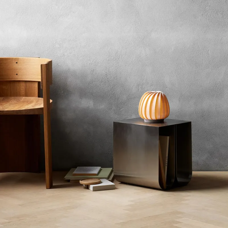 ST906 - Lampe à poser en bouleau ou papier, style japandi