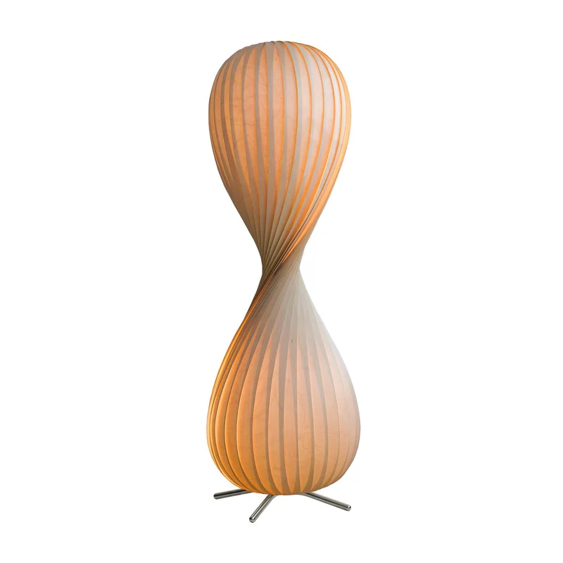 TR10 - Lampadaire en bois de bouleau, style scandinave