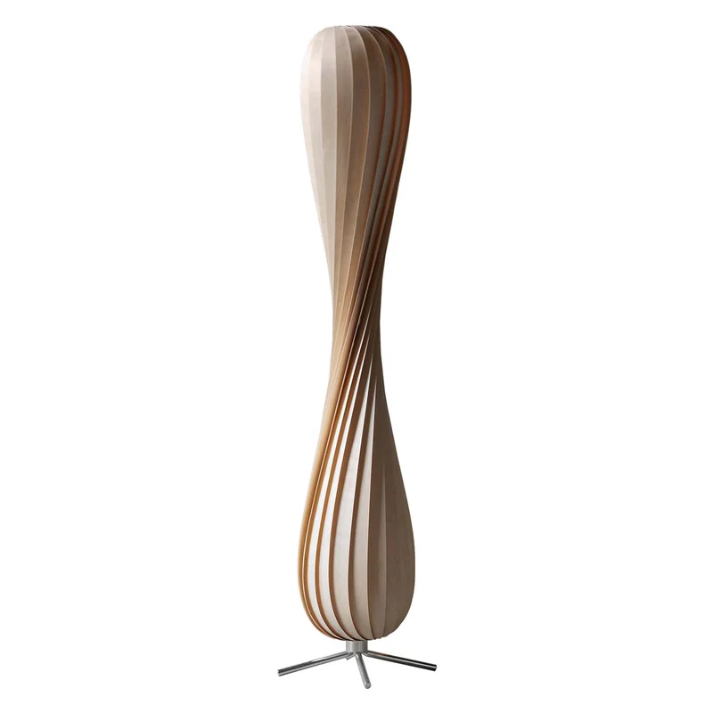 TR7 - Lampadaire en bouleau ou ABS, style scandinave