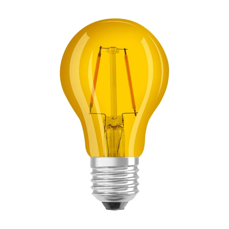 OSRAM LED Lampada LED STAR DÉCOR CLASSIC A 2.5W 622 Giallo E27, 235 lm, 2200 K, Giallo