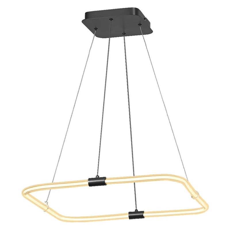 LEDVANCE DECOR Tetragon Lampada a sospensione, 18W, 3000K, 2000lm, Luce calda, Click DIM