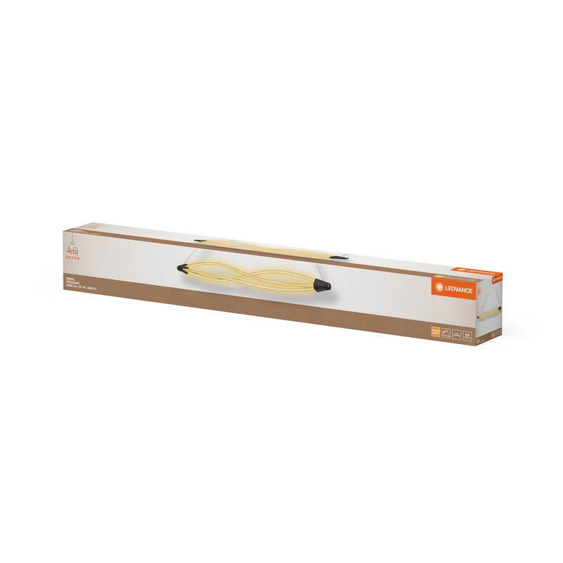 LEDVANCE DECOR Swirl Lampada a sospensione, 22W, 3000K, 2400lm, Warmweiß, Click DIM