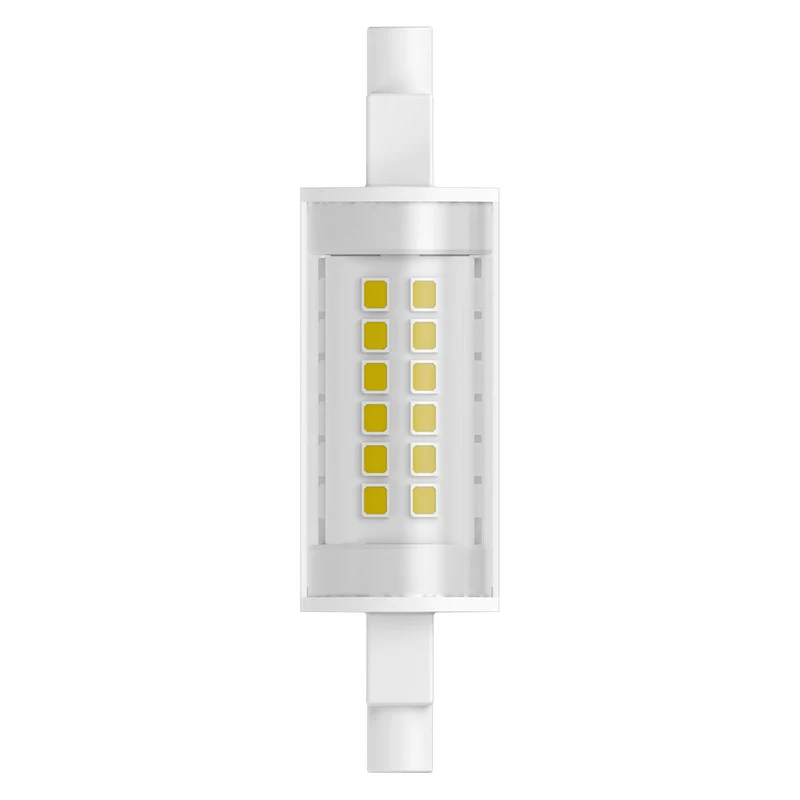 OSRAM LED Lampada LED SLIM LINE R7S 7W 827 Chiara R7s, 806 lm, 2700 K, Bianco caldo